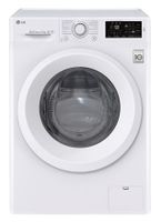 LG F14WM7LN0E Freistehende Waschmaschine, Frontlader, Weiß, 1400 U/min, 7 kg Fassungsvermögen, 55 dB Waschlautstärke, Inverter-Motor, 60 cm Breite, Startzeitvorwahl, Wasserauslaufschutz LG F14WM7LN0E Freistehende Waschmaschine, Frontlader, Weiß, 1400 U/min, 7 kg Fassungsvermögen, 55 dB Waschlautstärke, Inverter-Motor, 60 cm Breite, Startzeitvorwahl, Wasserauslaufschutz