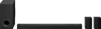 LG DS80TR, 5.1.3 kanály/kanálů, 580 W, DTS Digital Surround, DTS:X, Dolby Atmos, Dolby Digital, AI Sound Pro, Bass Blast, Bass Blast+, Hudba, Sport, 96 kHz, 220 W