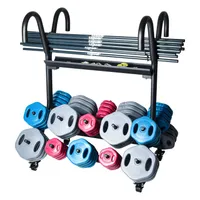 Tiguar 12 sad činek Powergym (17,6 kg) s pojízdným stojanem