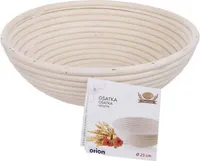 Orion Gärkörbchen Gärkorb Brotkorb Brotform für Brotteig 1,5 kg