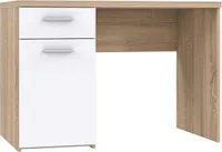 WARNA Schreibtisch 110 x 60 cm Sonoma Eiche / Weiß