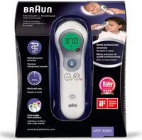 BRAUN NTF 3000 WE Termometr bezdotykowy + termometr czołowy