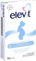 Elevit 2 těhotenské měkké kapsle 30 kapslí
