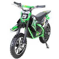 Kinder Mini Elektro Crossbike Gepard - Motocrossbike Enduro Pocketbike - Grün - 500 Watt
