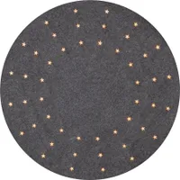 EGLO LED stropný vianočný stromček, sukňa na vianočný stromček so svetlom, okrúhly strop pod vianočný stromček, stropný vianočný stromček osvetlený, teplá biela, s káblom, Ø 80 cm