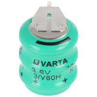 Varta 3/V80H sloupec 3,6 V 70 mAh s 1 tiskovým kontaktem na +/- 3/V65HT