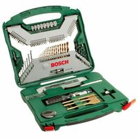 Bosch 2607019330 X-Line Titanium Bohrer und Bitset 100-teilig