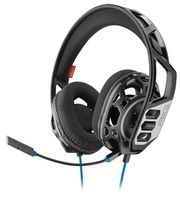 Plantronics RIG 300 Headset, Binaural, Kopfband, Verkabelt (1,3m), Farbe: Schwarz