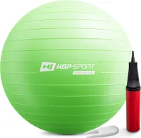 Hop-sport Gymnastická lopta s pumpou 65cm - zelená | Fitness lopta