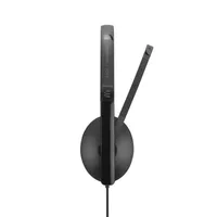 Sennheiser SC 135 USB - Slúchadlá - čelenka - kancelária/telefónne centrum - čierne - monofónne - riadiaca jednotka SCR