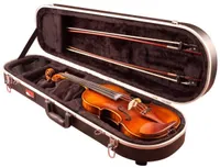 Gator Cases GC-VIOLIN 4/4, Hard-Case, Schwarz, ABS, Aluminium, Schwarz, Schaum, Monochromatisch