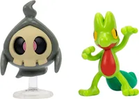 Pokémon Duskull und Treecko Figuren