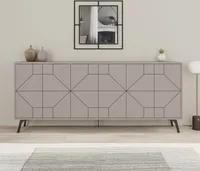 Skye Decor, Dune 183 - Light Mocha, Wohnzimmerschränke, Heller Mokka, 184 x 77,4 x 35 cm