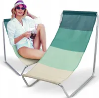 Leżak Plażowy Składane Krzesło Przenośne Krzesło Ogrodowe + Torba