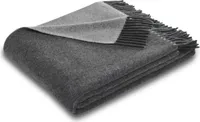 Biederlack Kaschmirplaid Farbe Anthracite-Grey Größe 130x170 cm