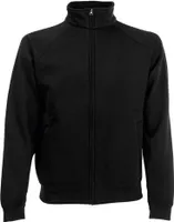 Fruit of the Loom - Classic Sweat Jacket - Black - M