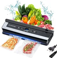 REVENTO® Aroma Vakuumierer - Vakuumiergerät 30cm lange & Stabile Schweißnaht inkl. Profi-Folienbeutel