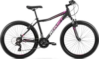 26 Zoll Romet Jolene 6.0 21-Gang Kettenschaltung 15" Alurahmen Schwarz-Pink