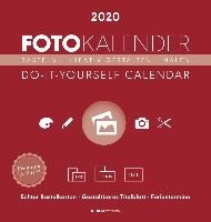 Foto-Bastelkalender 2020 datiert, rot