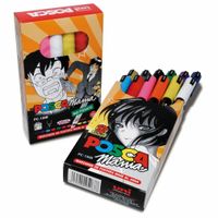 Marker-Set Uni-Ball Posca Mania  PC-1MR 0,7 mm 12 Stück