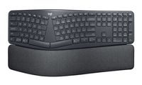 Logitech ERGO K860 for Business ergonomische Tastatur kabellos schwarz