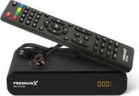 PremiumX Sat Receiver HD 221S FTA HD Digital DVB-S2 Mini Satelliten-Receiver für Satellitenschüssel, FullHD TV, HDMI, SCART, USB Multimedia-Player, Astra vorprogrammiert