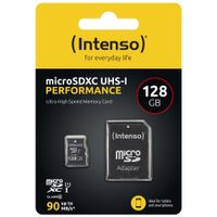 Intenso microSD 128GB UHS-I Perf CL10  Performance - Intenso 3424491 - (PC Zubehoer / Speicher)