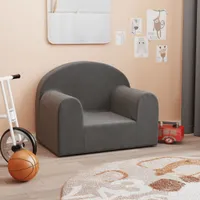 Best Möbel Kindersofa Anthrazit Weich Plüsch Anthrazit 2024
