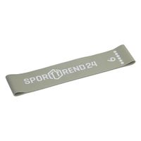 Sporttrend 24® Mini Bänder/Loops in verschiedenen Stärken und Farben I Länge 25cm, Grau 1,3mm / extrem stark