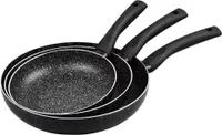 Kinghoff Set mit 3 Bratpfannen mit Marmorbeschichtung KH1562