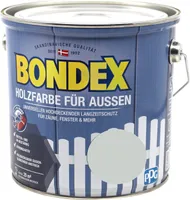 Bondex deckende Holzfarbe für aussen LICHTGRAU 2,5 Liter 440601