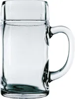 Stölzle-Oberglas Styria Maßkrug, 1.265 Liter, mit Füllstrich bei 1l, Glas, transparent, 6 Stück