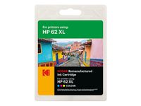 Kodak 185H006231 kompatibel für HP 5644 C2P07AE 62XL Colour