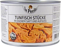 La Perla Thunfischstücke in eigenem Saft und Aufguss Dose 1705g
