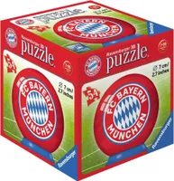 54 Teile Ravensburger 3D Puzzle Ball FC Bayern München 11857