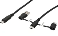 ROLINE USB 2.0 kabel, USB C(M) - USB C(M), + data blokátor USB A / USB C, 1 m (11.02.8349)