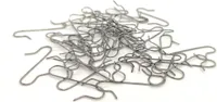 Metall Kugelaufhänger 3-4cm Schnellaufhänger 400 Stück S-Haken Christbaumschmuck Weihnachtskugel silber