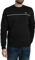 Lacoste Fleece-Sweatshirt mit Logobesatz, Schwarz L