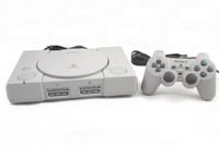 Sony PlayStation 1 Konsole (PSX) Grau, PS1 + Original Dualshock Controller