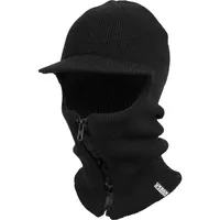 Urban Classics TB1685 | Zipped Balaclava Visor One Size - Farbe: Black - Größe: One Size
