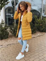 Dstreet Parka damska Gwelt żółta M