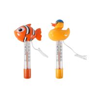 well2wellness® Poolthermometer Set Tier Pool Thermometer "Nemo" und "Ente"