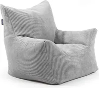 mokebo Kindersessel aus Cord 'Der Pausenheld', Sitzsack Kinder, Kindersitzsack