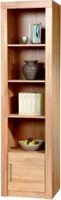 Wohnzimmerrvitrine Bücherregal Standregal Kernbuche - (1429)