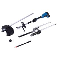 Scheppach Akku-Multifunktionsgerät BC-MFH400-X | 4in1-Funktion | 20V IXES | Brushless Motor | Rasentrimmer | Motorsense | Heckenschere | Hochentaster