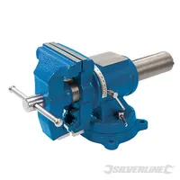 Silverline 979965 Wielofunkcyjne imadło stołowe, 125 mm