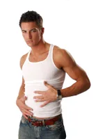 Cocain underwear Herren Unterhemden kochfest trocknergeeignet weiss Doppelripp , Gr. :XXL / 8, Menge:6 Stück