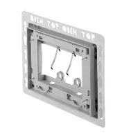 Duravit DuraSystem - Einbaurahmen für WC-Betätigungsplatte, weiß WD6001011000