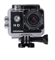 Grundig Action Kamera HD720P - Unterwasserkamera - Wasserdicht bis zu 30M - 2" LCD Bildschirm - Inkl. Diversem Zubehör - Bewegungserkennung - Schwarz