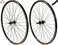 REDONDO 28 Zoll Laufrad Set Hinterrad Vorderrad 28" V-Profil Felge Schwarz